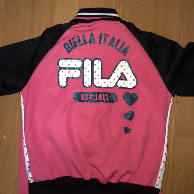 FILA(フィラ)の【 FILA 】バラ売り 可 ジャージ 上下セット スポーツ ブランド フィラ  キッズ/ベビー/マタニティのキッズ服女の子用(90cm~)(その他)の商品写真