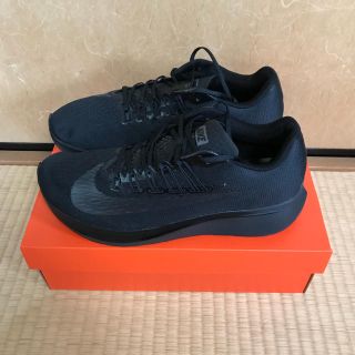 ナイキ(NIKE)の新品 NIKE ZOOM FLY ナイキ ズーム フライ black ブラック(スニーカー)