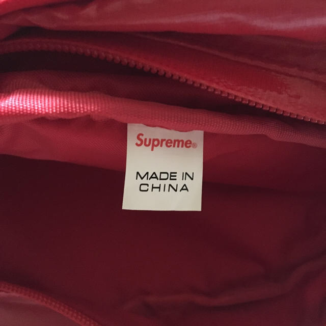 【最安値】国内正規品 Supreme Waist Bag 17AW Red