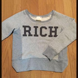 リッチ(rich)のrichスウェットトップス(トレーナー/スウェット)