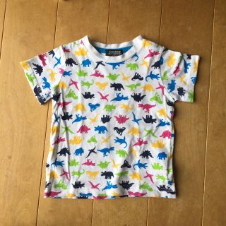 恐竜総柄Tシャツ 100cm(Tシャツ/カットソー)