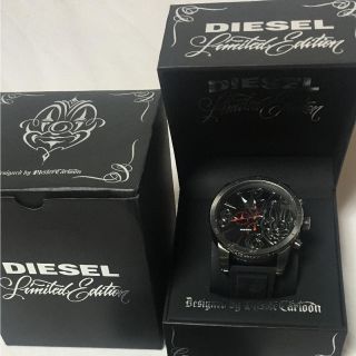 ディーゼル(DIESEL)のyuuさん専用 限定 DIESEL × Mr. Cartoon コラボ 腕時計(腕時計(アナログ))