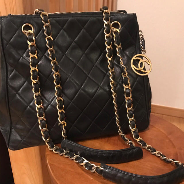 バッグCHANEL シャネル チェーントートバッグ