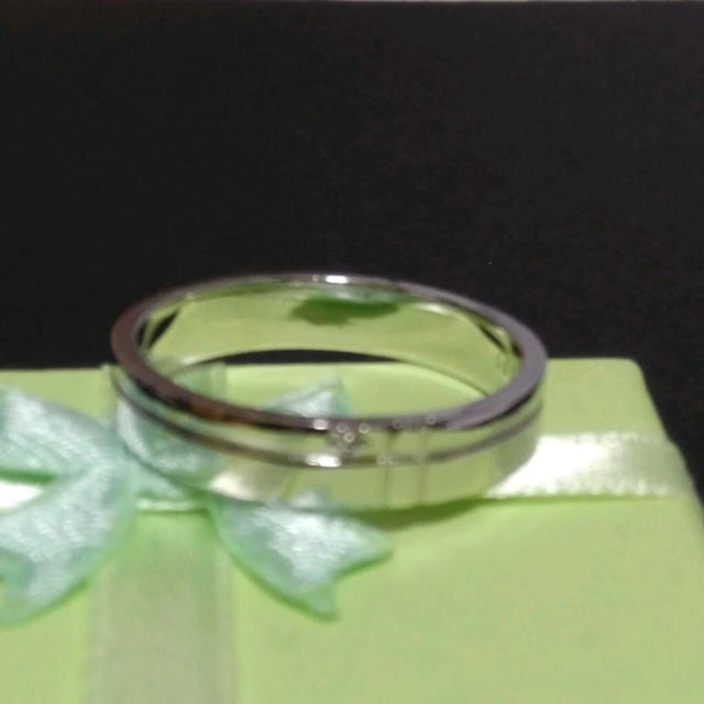 天然ダイヤモンド SV925 21号 リング 証明付き ブライダル  ペア メンズのアクセサリー(リング(指輪))の商品写真
