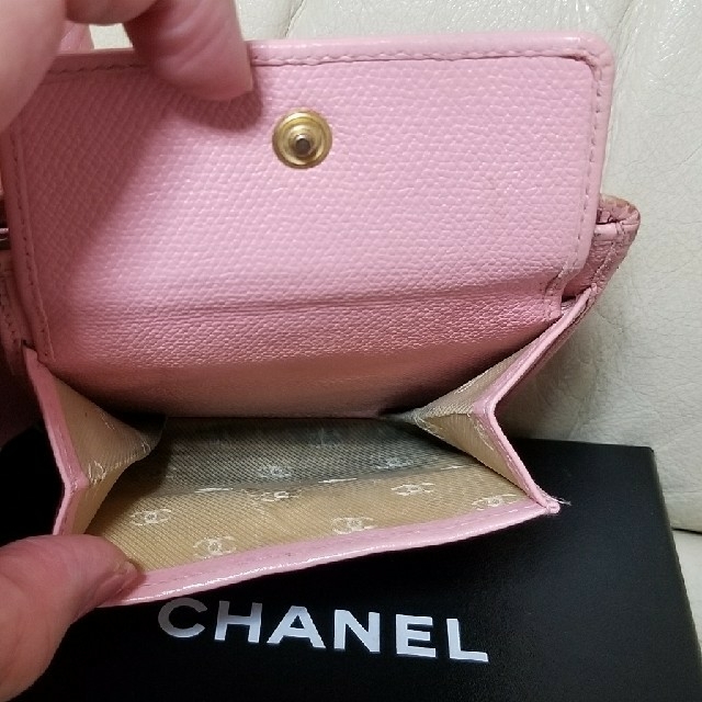 CHANEL(シャネル)のうさくみゃ様専用❕　　　CHANEL折り財布　❕☺❕ レディースのファッション小物(財布)の商品写真