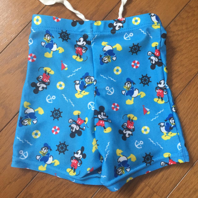 Disney(ディズニー)の★様専用！ディズニー ミッキー ドナルド 水着 男の子 80㎝ キッズ/ベビー/マタニティのベビー服(~85cm)(水着)の商品写真