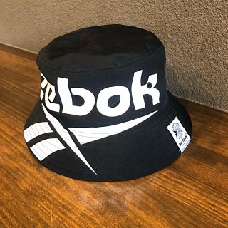 リーボック(Reebok)のReebokバケットハット（ブラック）(ハット)