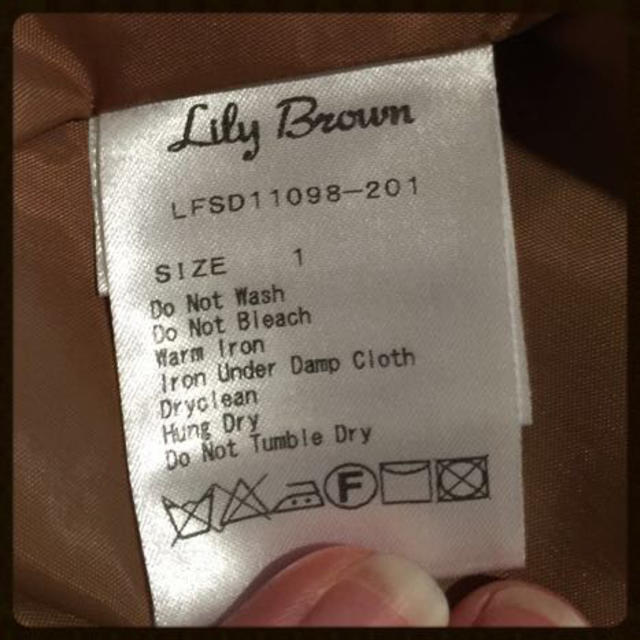 Lily Brown(リリーブラウン)のフレアスカート レディースのスカート(ミニスカート)の商品写真