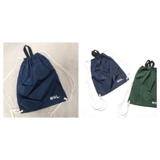 MHL ナップサック　エムエイチエル　リュック