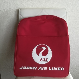ジャル(ニホンコウクウ)(JAL(日本航空))の未使用　JAL　ショルダーバッグ　赤(ショルダーバッグ)