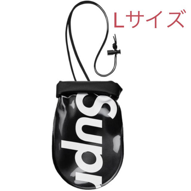 supreme see pouch 黒 large