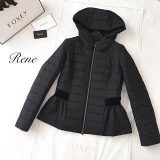 ルネ(René)の美品♡Rene  ルネ 中綿 ペプラム ショートコート (ダウンコート)