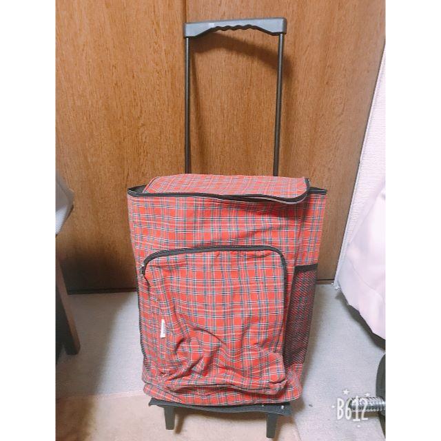 ☆　ミニ　キャリーバッグ　保冷　折りたたみ可能　☆ レディースのバッグ(スーツケース/キャリーバッグ)の商品写真