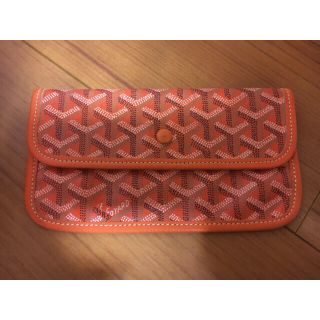 ゴヤール(GOYARD)のゴヤール サンルイ＊付属ポーチ＊オレンジ(ポーチ)