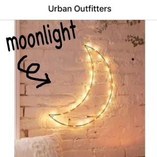 アーバンアウトフィッターズ(Urban Outfitters)の【UrbanOutfitters】 オシャレ照明♡三日月型 (その他)