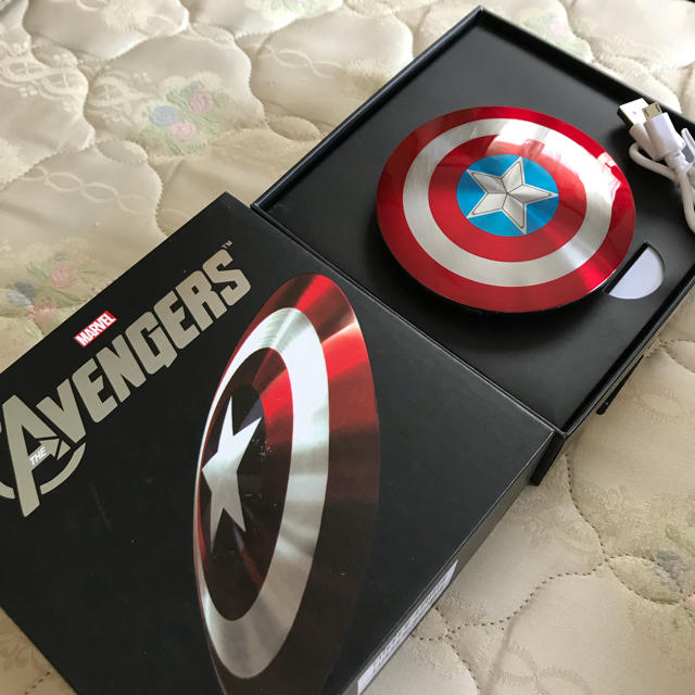 キャプテンアメリカ モバイルバッテリー Marvel Avengers の通販 By 日本一もてない男よっしー S Shop ラクマ