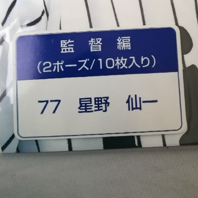 阪神タイガース(ハンシンタイガース)の阪神タイガースポストカード10枚入り星野監督編77星野仙一フォトカード2003年 スポーツ/アウトドアの野球(記念品/関連グッズ)の商品写真