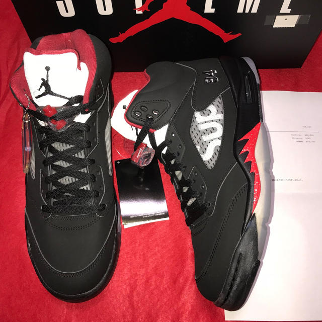 【新品未使用】supreme jordan5 26.5㎝ 国内正規品