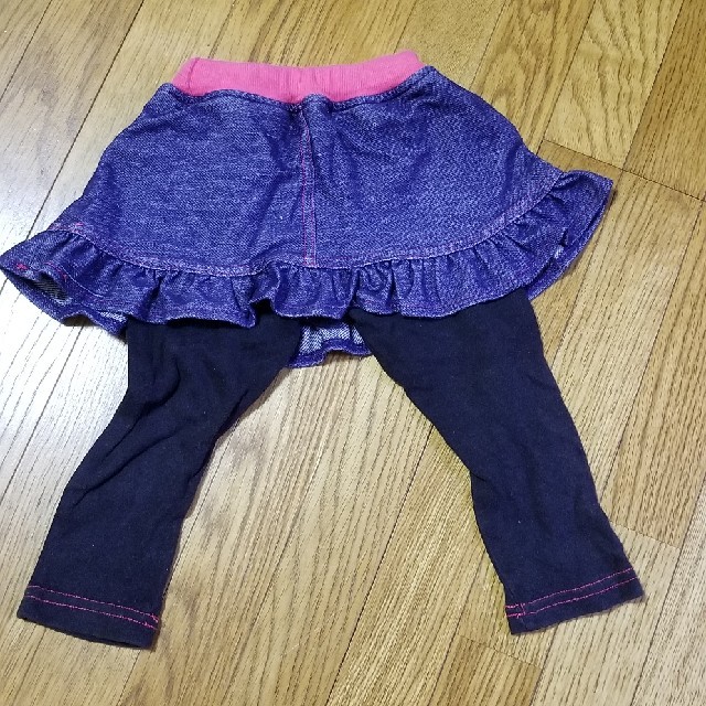 アンパンマン(アンパンマン)のアンパンマン　レギンス付きスカート キッズ/ベビー/マタニティのキッズ服女の子用(90cm~)(スカート)の商品写真