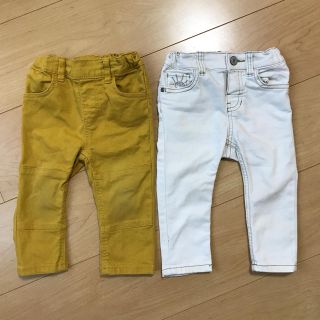 エイチアンドエム(H&M)のストレッチ チノパン セット売り (パンツ)