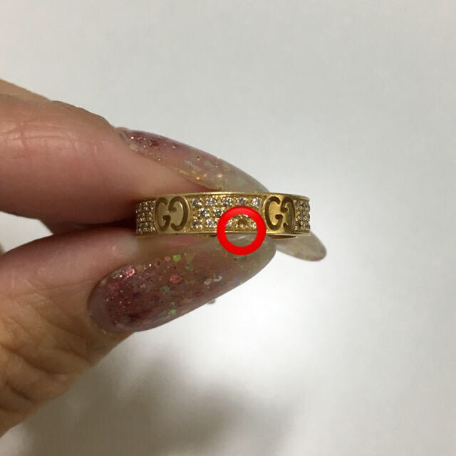 Gucci(グッチ)のグッチ アイコンスターダストリング レディースのアクセサリー(リング(指輪))の商品写真