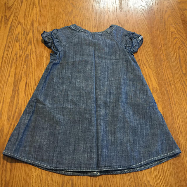 WILL MERY(ウィルメリー)のWill Mery デニムワンピース 90 キッズ/ベビー/マタニティのキッズ服女の子用(90cm~)(ワンピース)の商品写真