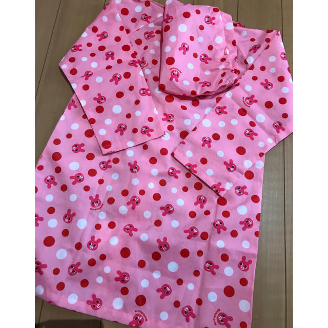 mikihouse(ミキハウス)のホットビスケッツ レインコート 110 キッズ/ベビー/マタニティのキッズ服女の子用(90cm~)(その他)の商品写真