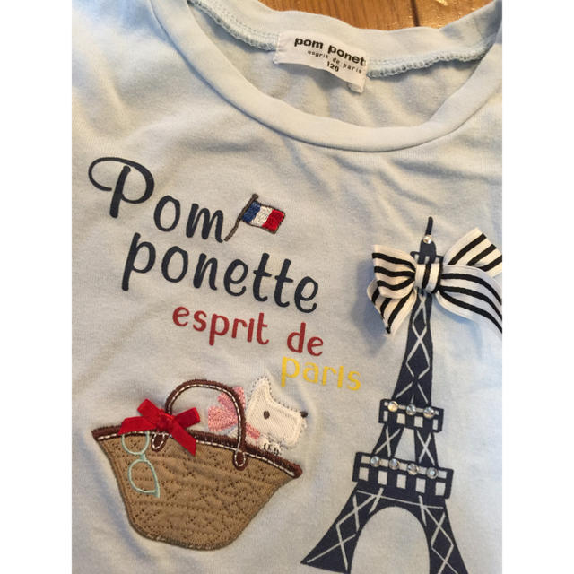 pom ponette(ポンポネット)のポンポネット 120  キッズ/ベビー/マタニティのキッズ服女の子用(90cm~)(ワンピース)の商品写真