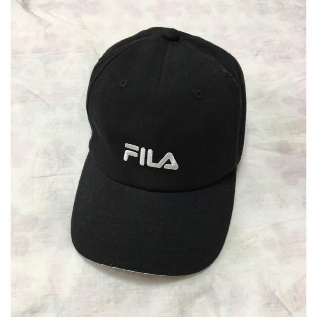 FILA(フィラ)のFILA キャップ 黒 レディースの帽子(キャップ)の商品写真