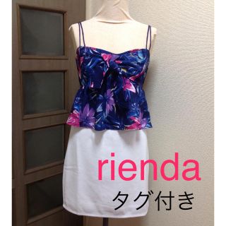 リエンダ(rienda)の【新品タグ付き】リエンダ ワンピース(ミニワンピース)