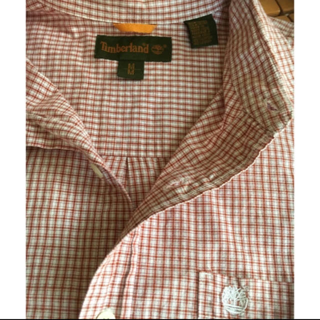 Timberland(ティンバーランド)のTimberlandの綿シャツM メンズのトップス(シャツ)の商品写真