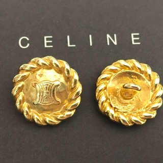 celine - セリーヌ マカダム 金ボタン(小) CELINE リメイク 