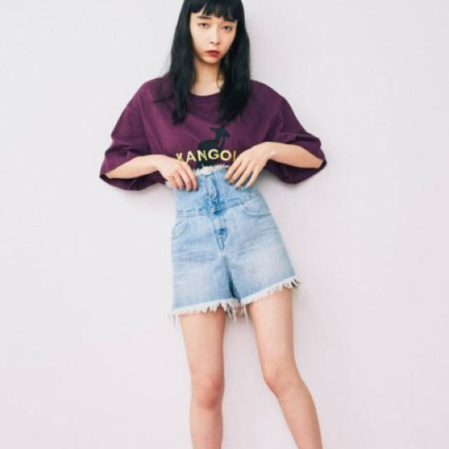 EMODA(エモダ)のEMODA デニムショートパンツ  レディースのパンツ(ショートパンツ)の商品写真