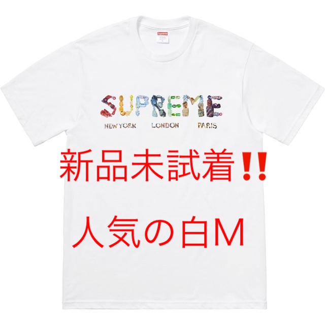 Supreme Rocks tee 白 L シュプリーム