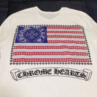 クロムハーツ(Chrome Hearts)のあずあず様専用✨クロムハーツ フラッグ ロンT シャツ 長袖 星条旗(Tシャツ/カットソー(七分/長袖))