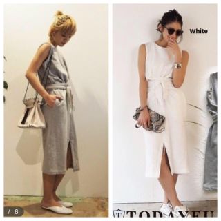 トゥデイフル(TODAYFUL)のSweat Dress(ひざ丈ワンピース)