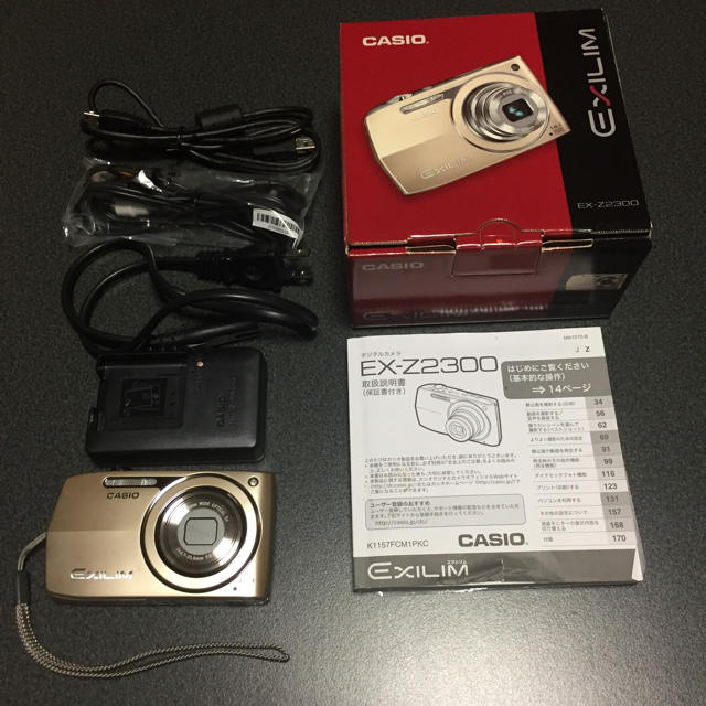 CASIO(カシオ)のコンパクトデジカメ CASIO EX-Z2300 スマホ/家電/カメラのカメラ(コンパクトデジタルカメラ)の商品写真