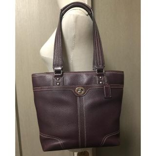 コーチ(COACH)のとくちゃん様専用☆良品☆茶系 レザー トート バック COACH(トートバッグ)