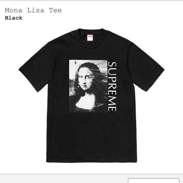 Supreme Mona Lisa Tee Black M 黒