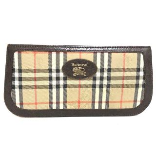 バーバリー(BURBERRY)のバーバリー 眼鏡入れ ケース ノバチェック BURBERRY USED(日用品/生活雑貨)