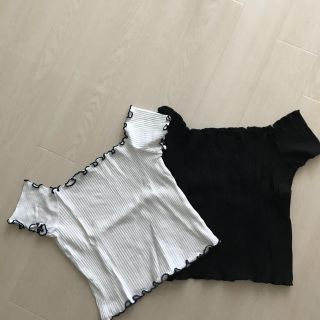 ザラ(ZARA)のZARA ザラ オフショルダー(カットソー(半袖/袖なし))