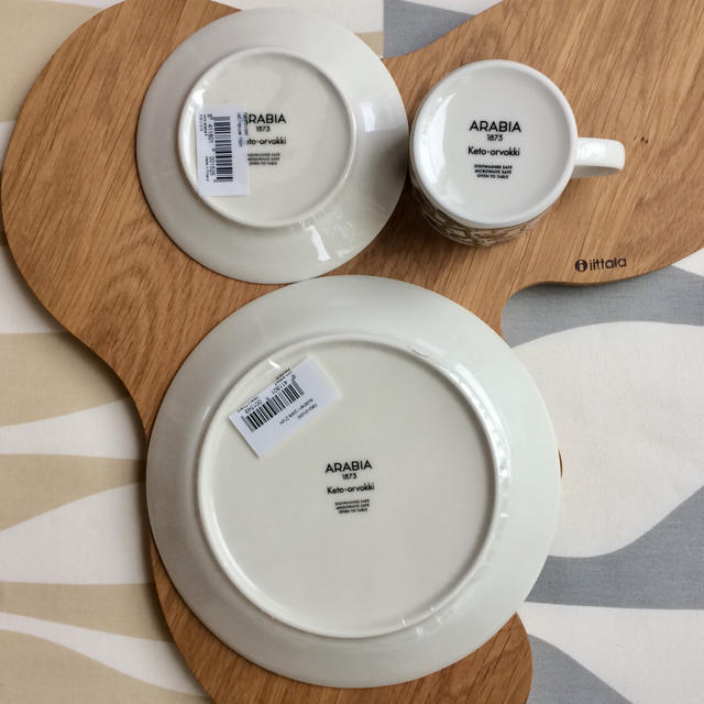 ARABIA - 新品 ペアセット ARABIA ケトオルヴォッキ カップ ARABIA - 新品 ペアセット ARABIA ケトオルヴォッキ カップ