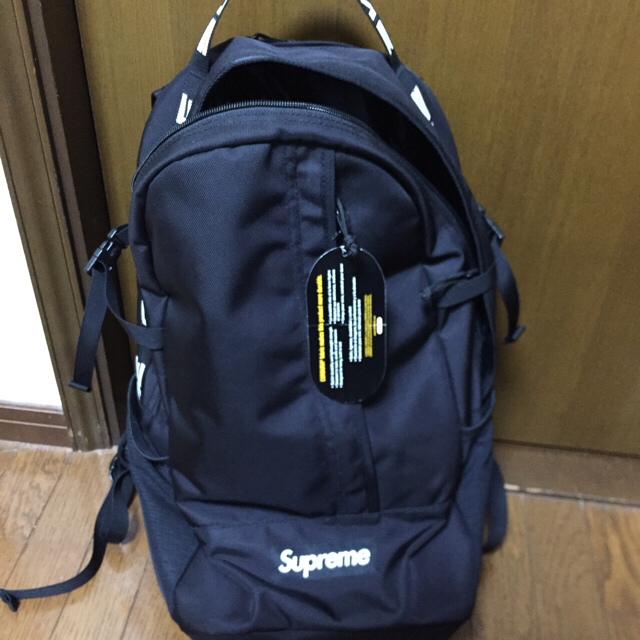 supreme 18ss backpack black