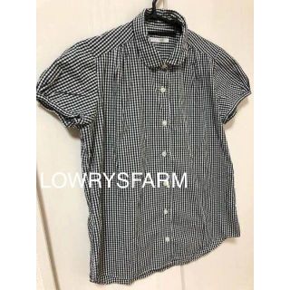 ローリーズファーム(LOWRYS FARM)のローリーズファーム☆ギンガムチェック　シャツブラウス(シャツ/ブラウス(半袖/袖なし))