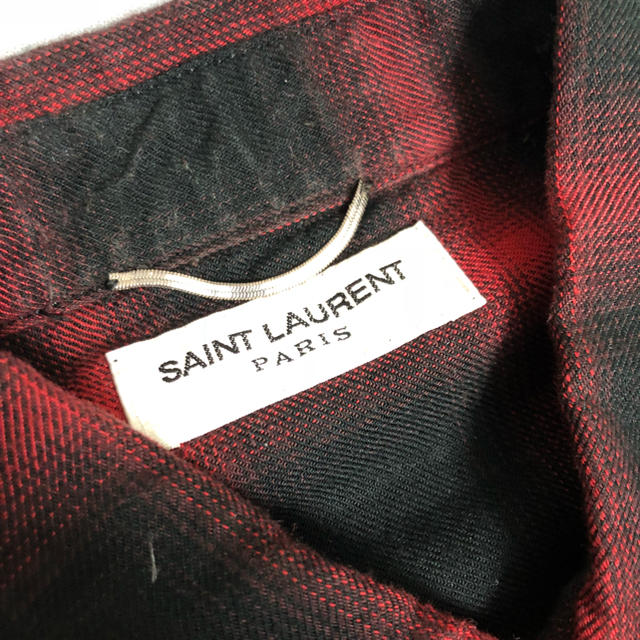 Saint Laurent(サンローラン)のsaintlaurentサンローランパリチェックシャツウエスタン登坂三代目臣岩田 メンズのトップス(シャツ)の商品写真