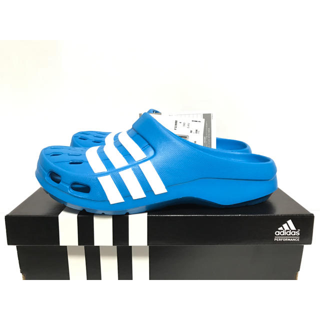 Adidas 新品 Adidas デュラモ クロッグ サンダル 青の通販 By Tristar S Shop アディダスならラクマ