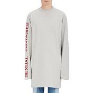 BALENCIAGA(Tシャツ/カットソー(七分/長袖) ・ グレー/灰色系 BALENCIAGA(Tシャツ/カットソー(七分/長袖) ・ グレー/灰色系