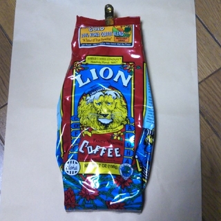 ライオン(LION)のライオンコーヒー　10％コナコーヒーブレンド　198g　未開封　期限間近(コーヒー)