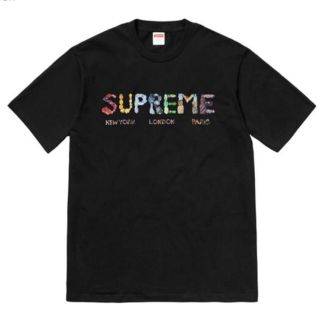 シュプリーム(Supreme)の【新品】Supreme 18ss rocks tee 黒 L(Tシャツ(半袖/袖なし))