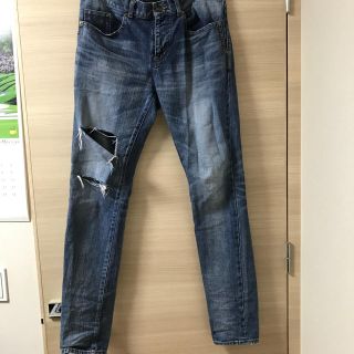 サンローラン(Saint Laurent)のサンローラン ダメージ加工 スキニーデニム D02 M/SK-LW(デニム/ジーンズ)